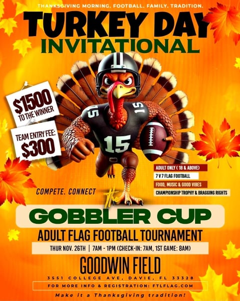 gobbler cup flag